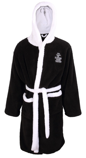 The Nightmare Before Christmas 'Jack Face' (Black) Dressing Gown