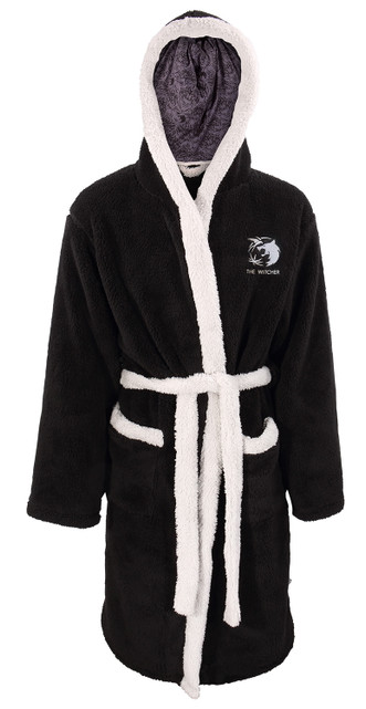 The Witcher 'Logo' (Black) Dressing Gown