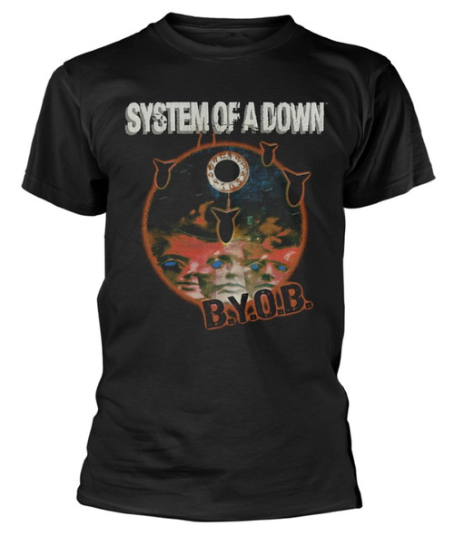 System Of A Down 'B.Y.O.B' (Black) T-Shirt