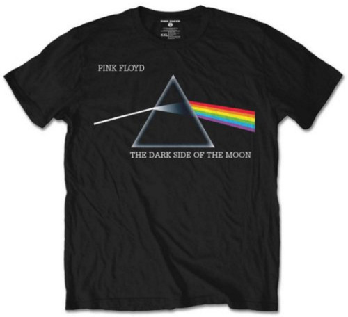 Pink Floyd 'Dark Side Of The Moon Refract' (Black) T-Shirt (Plus Sizing)