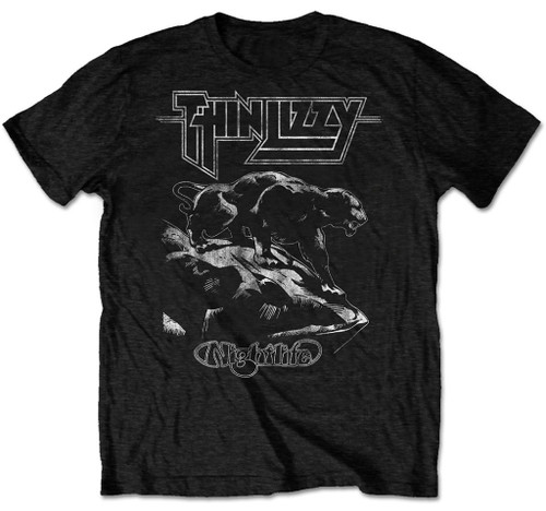 Thin Lizzy 'Nightlife' (Black) T-Shirt