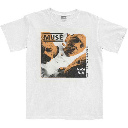 Muse 'Will Of The People' (White) T-Shirt