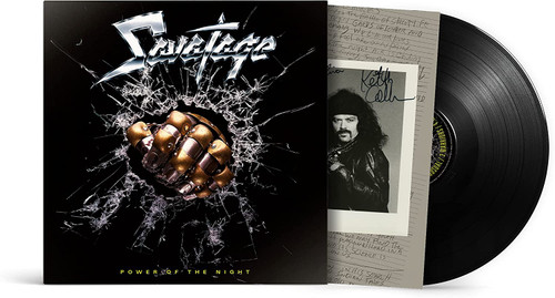 Savatage ' Power Of The Night' LP Gatefold Black Vinyl