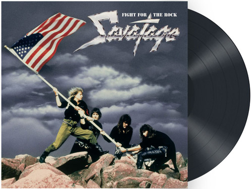 Savatage 'Fight For The Rock' LP Black Vinyl