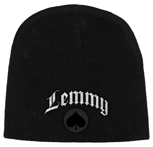 Lemmy Motorhead 'Ace Of Spades' (Black) Beanie Hat