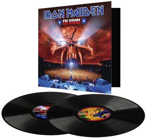 Iron Maiden 'En Vivo!' Gatefold Sleeve 2LP Black Vinyl
