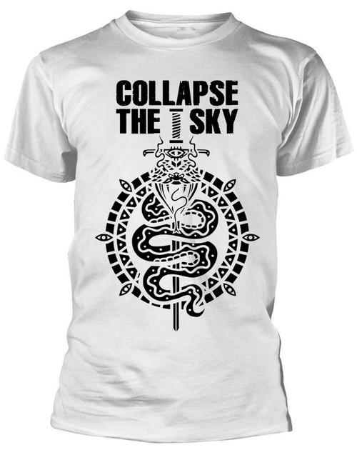 Collapse The Sky 'Snake Eyes MKII' (White) T-Shirt