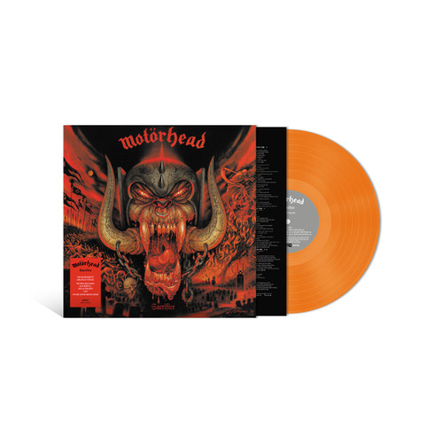 Motorhead 'Sacrifice' LP Orange Vinyl