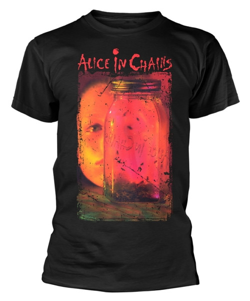 Alice In Chains 'Jar Of Flies Album' (Black) T-Shirt