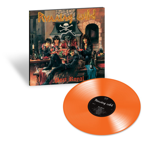 Running Wild 'Port Royal' LP Orange Vinyl