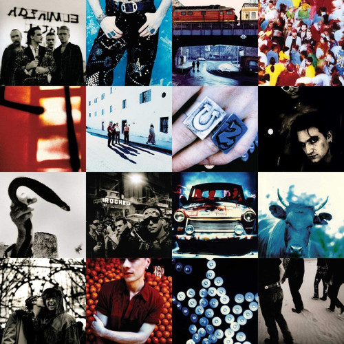 U2 'Achtung Baby' 2LP Black Vinyl
