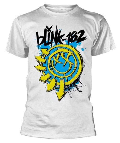 Blink 182 'Smile 2.0' (White) T-Shirt