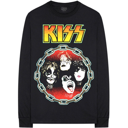 Kiss 'You Wanted the Best' (Black) Long Sleeve Shirt