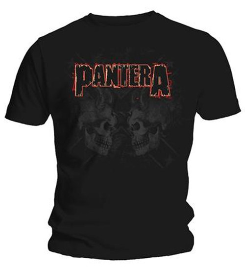 Pantera 'Serpent Skull' (Black) T-Shirt