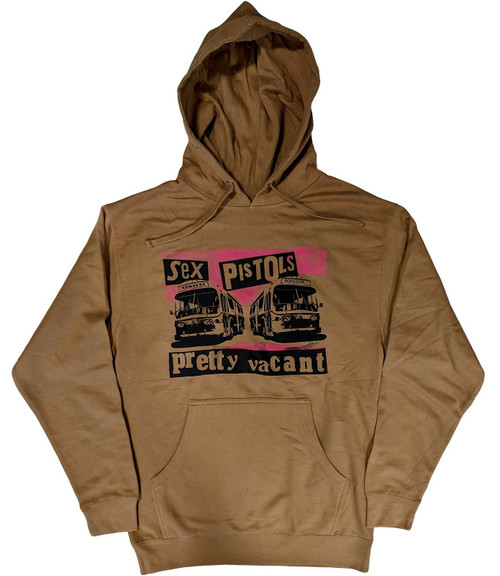 Sex Pistols 'Pretty Vacant' (Sand) Pull Over Hoodie