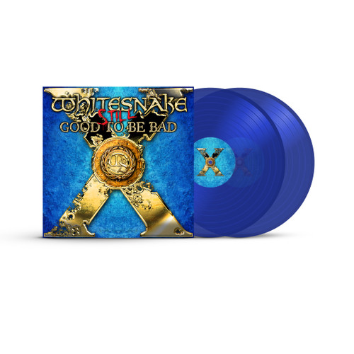 Whitesnake 'Still...Good To Be Bad' 180g 2LP Translucent Blue Vinyl