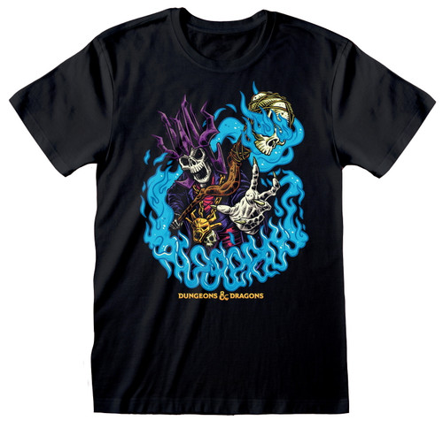 Dungeons And Dragons 'Acererak Colour Pop' (Black) T-Shirt