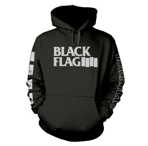 Black Flag 'Logo' (Black) Pull Over Hoodie