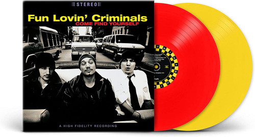 Fun Lovin' Criminals 'Come Find Yourself' 25th Anniversary 2LP 180g Red Yellow Vinyl