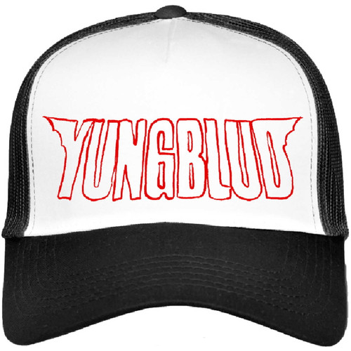 Yungblud 'Logo Outline' (2-Tone) Trucker Cap