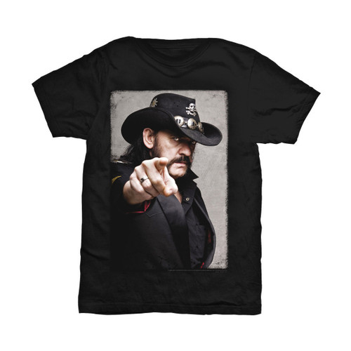 Motorhead 'Pointing Photo' (Black) T-Shirt