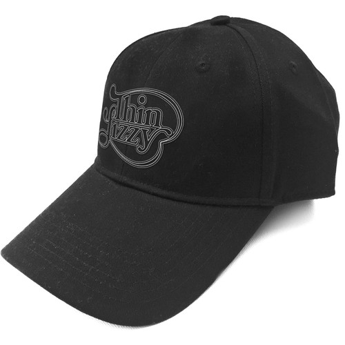 Stone Temple Pilots 'Scroll Logo' (Black) Baseball Cap | Eyesore Merch