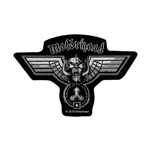 Motorhead 'Hammered Cut Out' (Black) Patch