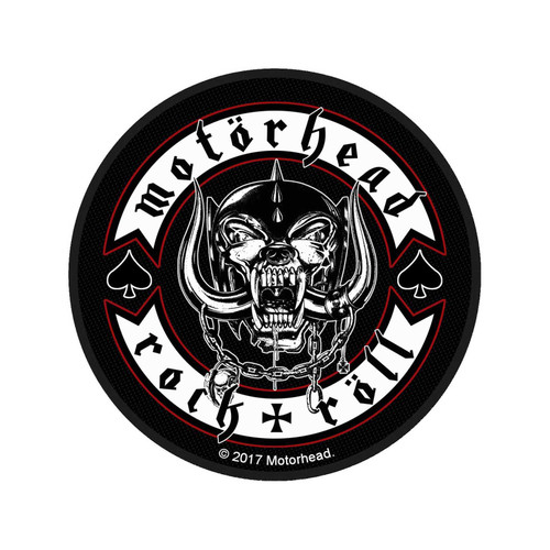 Motorhead 'Biker Badge' (Black) Patch