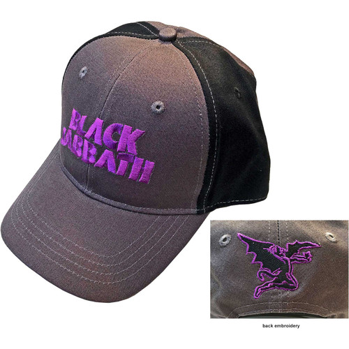 Black Sabbath 'Wavy Logo' (2-Tone) Baseball Cap