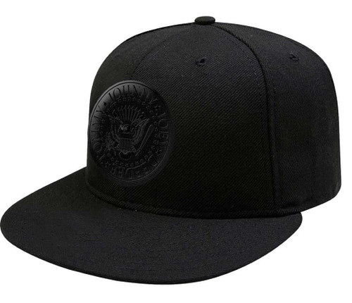 Ramones 'Presidential Seal' (Black) Snapback Cap