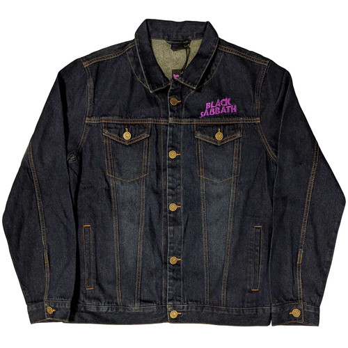 Black Sabbath 'Wavy Logo' (Blue) Denim Jacket