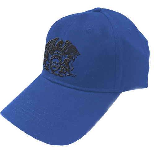 Queen 'Classic Crest' (Blue) Baseball Cap