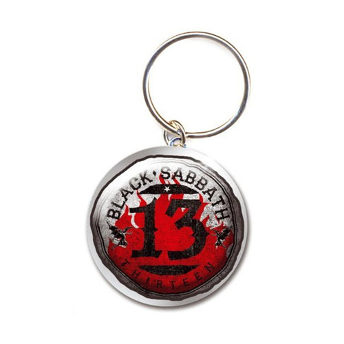 Black Sabbath '13 Circle' (Photo Print) Keyring