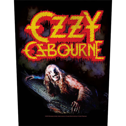 Ozzy Osbourne 'Bark At The Moon' (Black) Back Patch