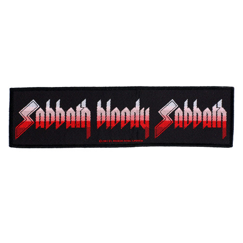 Black Sabbath 'Bloody Sabbath' Strip Patch