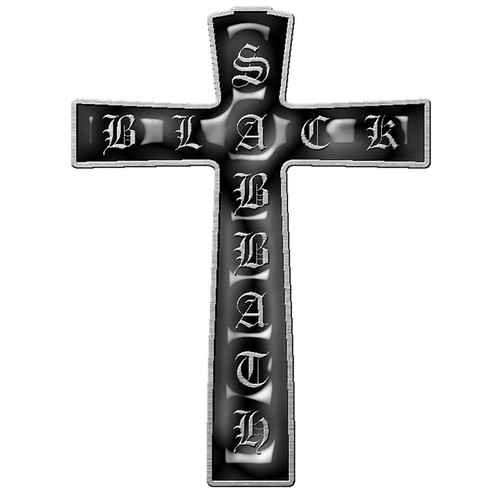 Black Sabbath 'Cross' Pin Badge