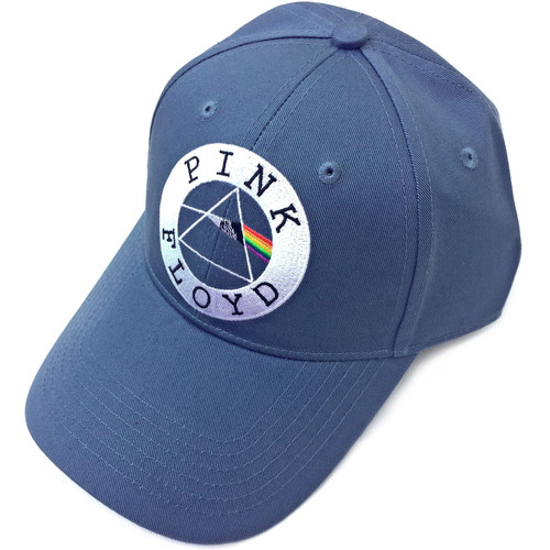 Pink Floyd 'Circle Logo' (Denim Blue) Baseball Cap