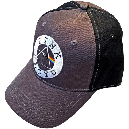 Pink Floyd 'Circle Logo' (Grey & Black) Baseball Cap