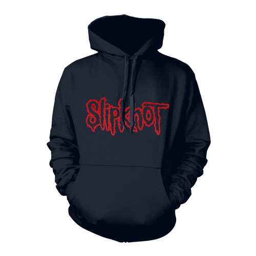 Slipknot 'Logo' (Navy) Pull Over Hoodie