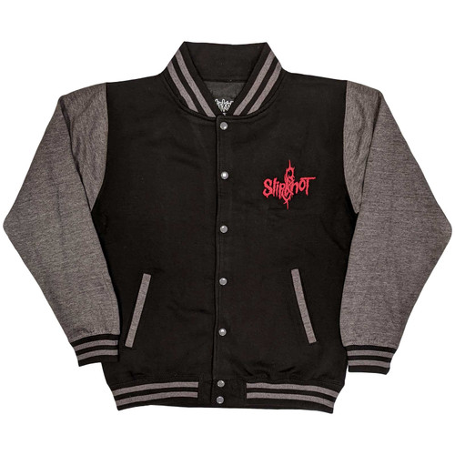 Slipknot '9-Point Star' (Black & Grey) Varsity Jacket