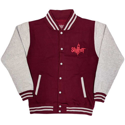 Slipknot '9-Point Star' (Black & Grey) Varsity JacketJacket