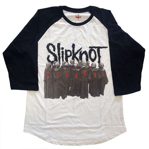 Slipknot 'Choir' (2 Tone) 3/4 Length Sleeve Raglan Baseball Shirt