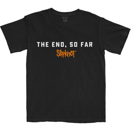 Slipknot 'The End So Far Flame Logo' (Black) T-Shirt Slipknot 'The End So Far Flame Logo' (Black) T-Shirt