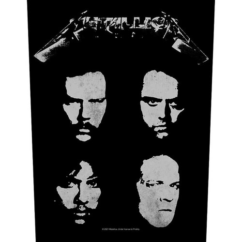 Metallica 'Black Album' Back Patch