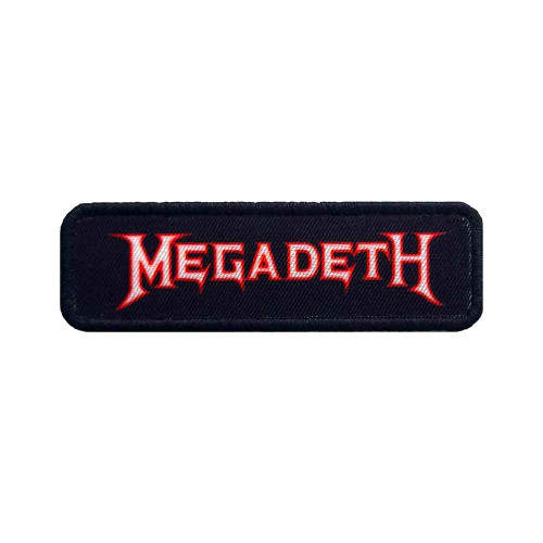 Megadeth 'Logo Outline' (Iron On) Patch