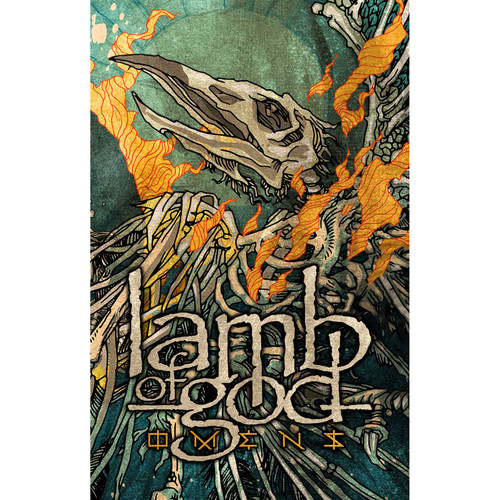 Lamb Of God 'Omens' Textile Poster