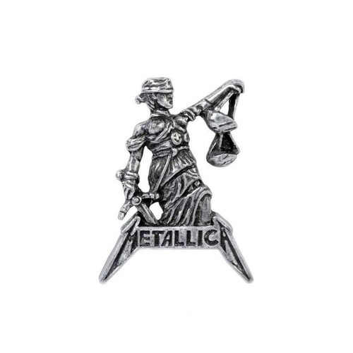 Metallica 'Justice For All' Pin Badge