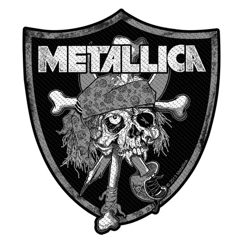 Metallica 'Raiders Skull' Patch