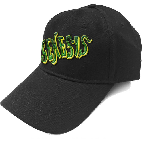 Genesis 'Green Classic Logo' (Black) Baseball Cap