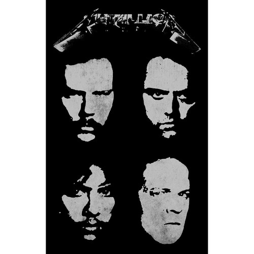 Metallica 'Black Album' Textile Poster